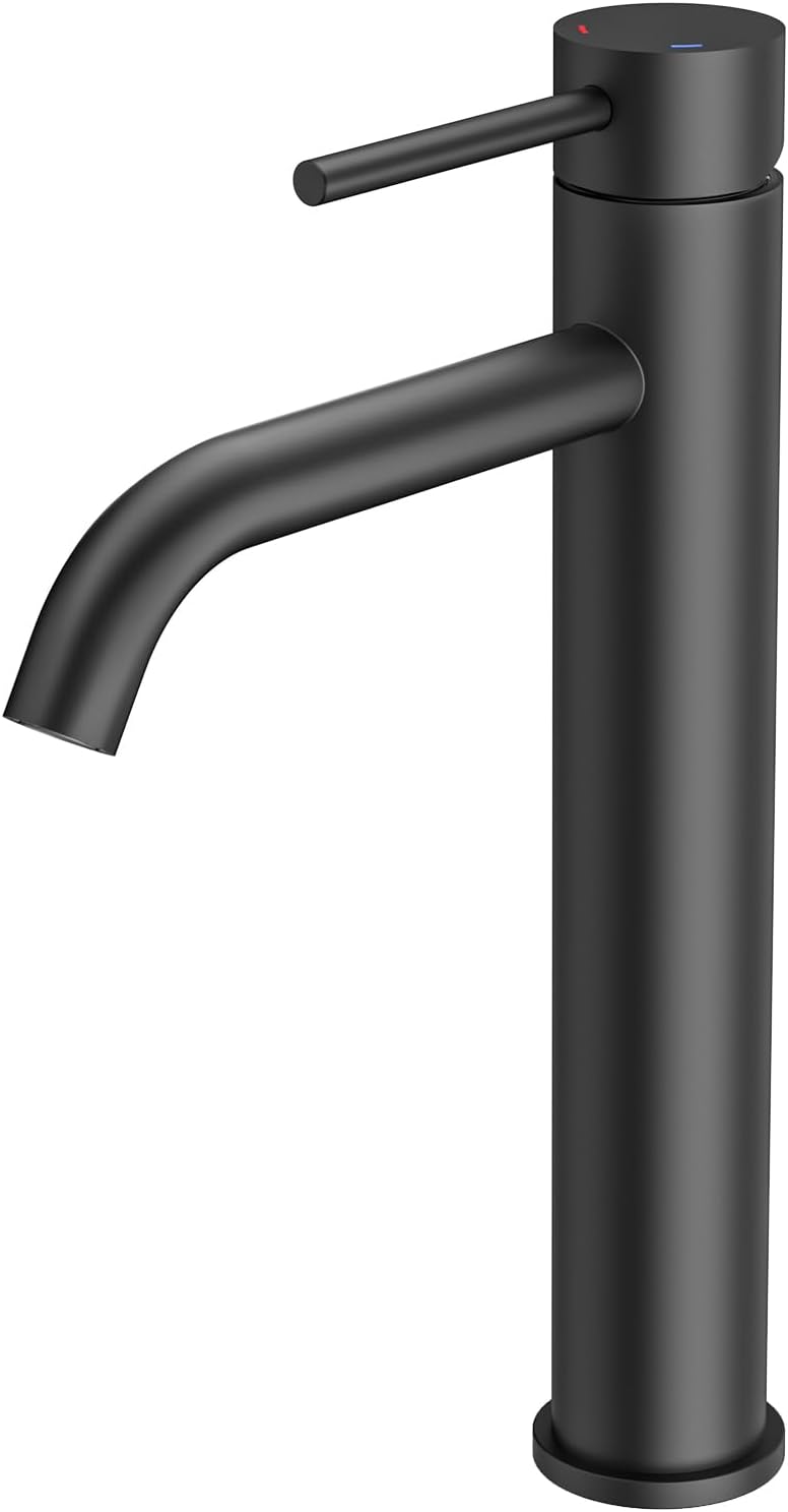 BASIK MISCELATORE LAVABO ALTO NERO